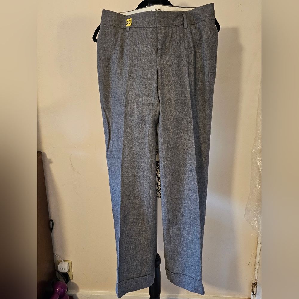 Banana Republic Gray Cuffed Trousers